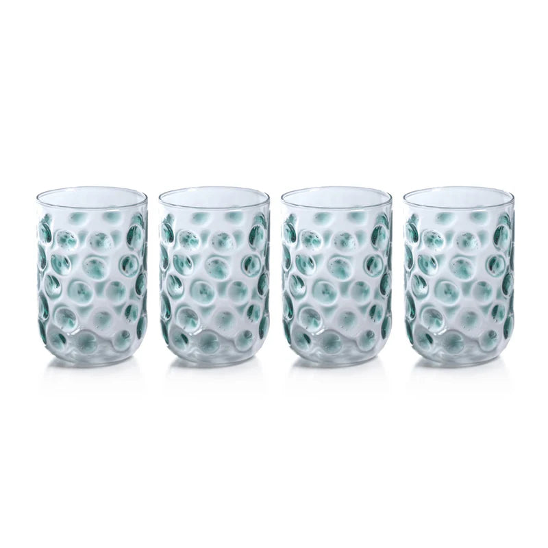 Set of 4 Tumblers, Green