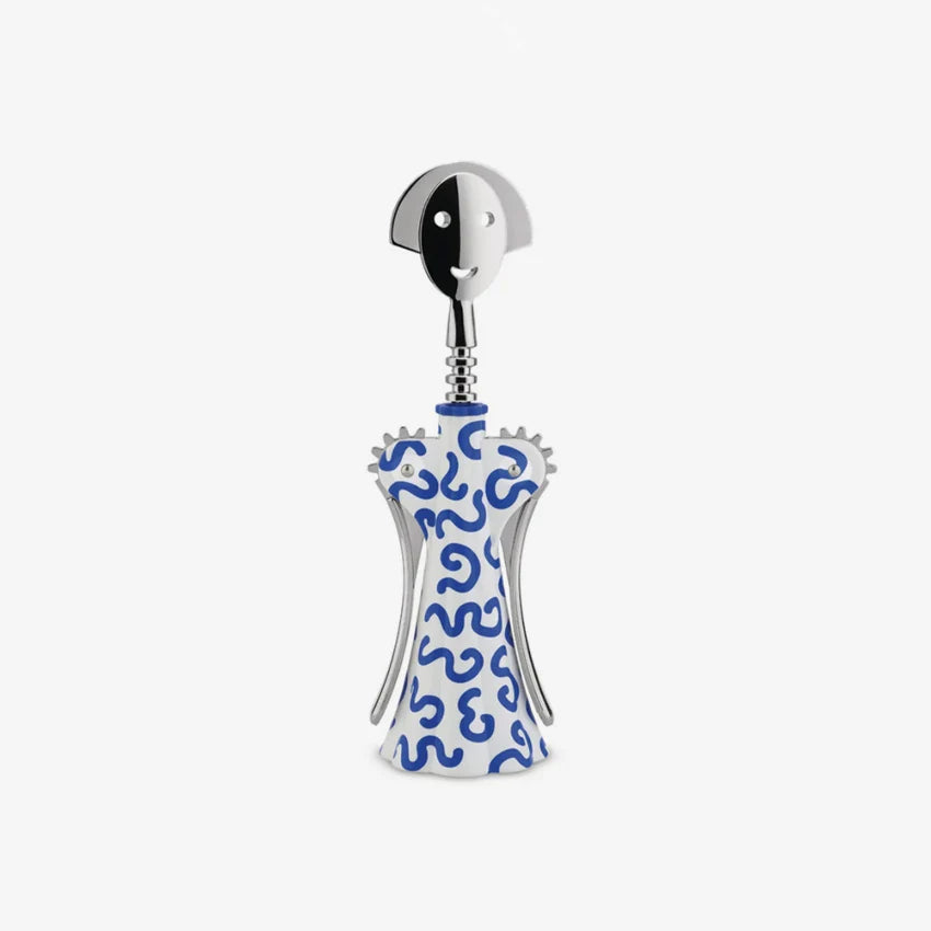 Anna Corkscrew, Blue and White