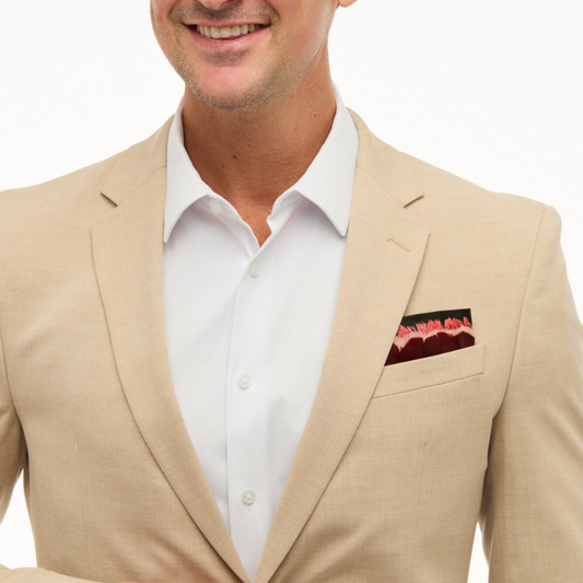 Brackish Canaries Pocket Square