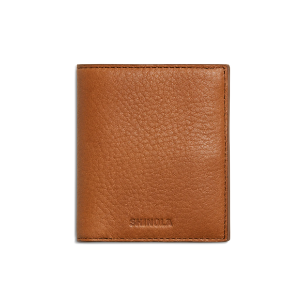 Shinola Coin Bifold, Tan