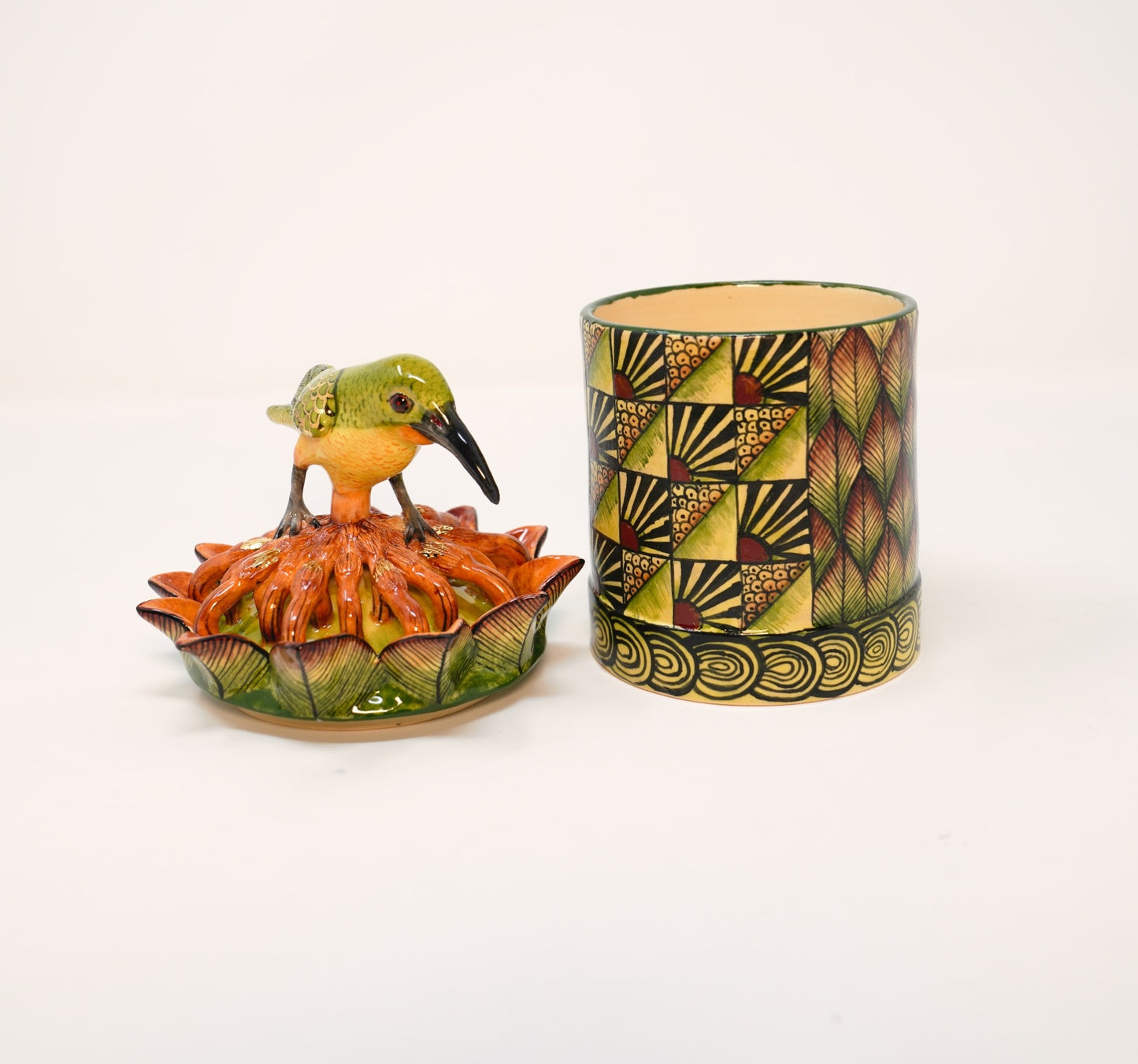 Sunbird Ceramic Canister