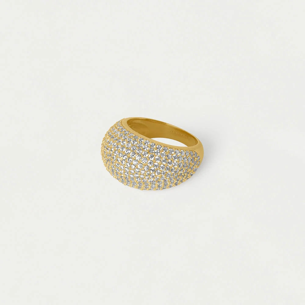 Margaux Pave Ring, Gold - 8