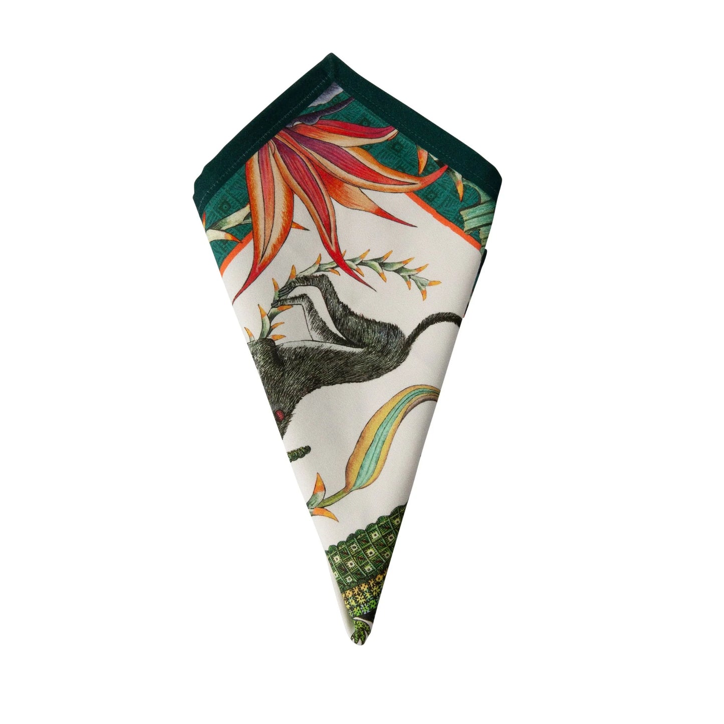 River Chase Napkins, Chalk, Pair