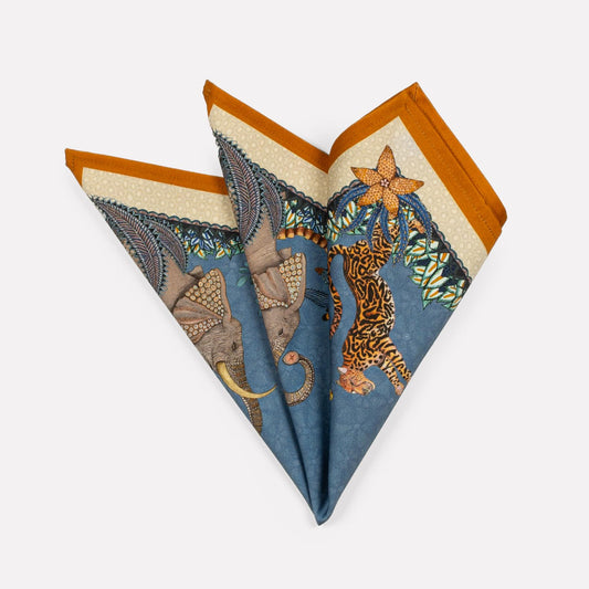 Sabie Forest Napkins, Tanzanite, Pair