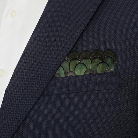 Brackish Saharan Pocket Square