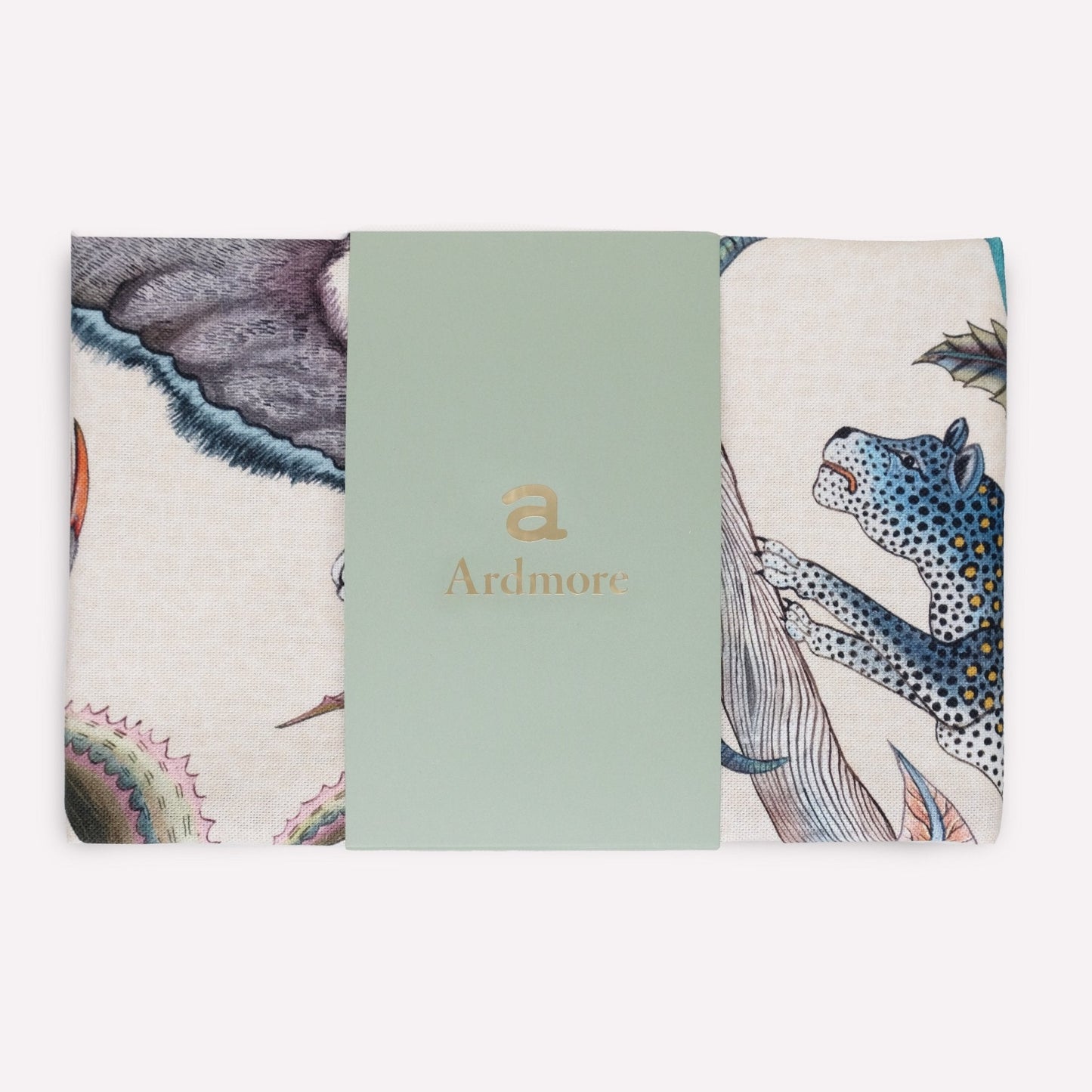 Pangolin Park Tea Towel, Tanzanite