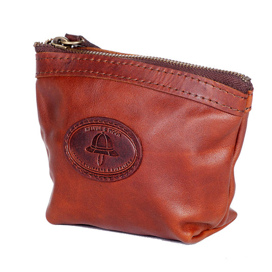 Melvill & Moon Traveller's Tech Pouch, Sm (Leather)