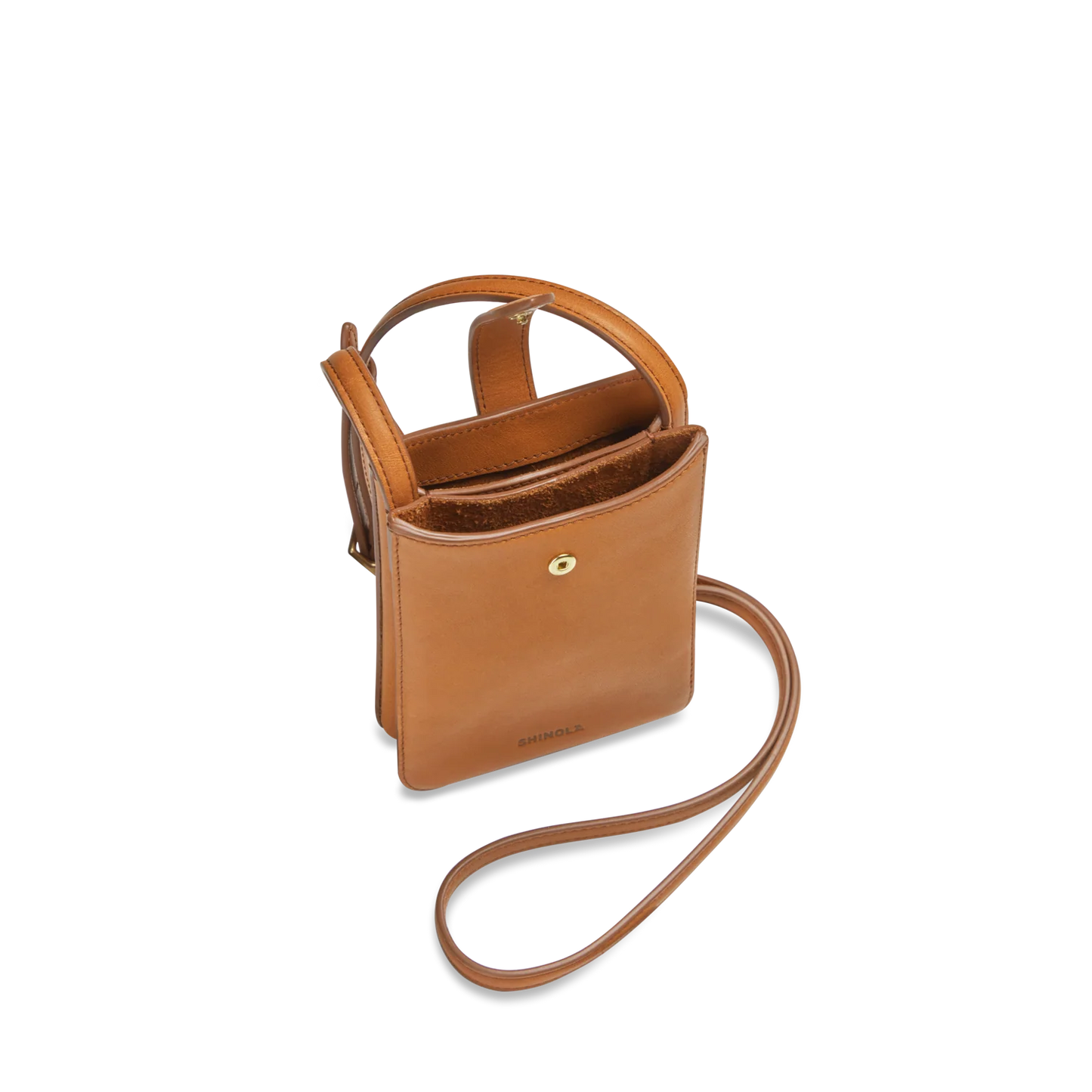 Bixby Phone Crossbody Tan