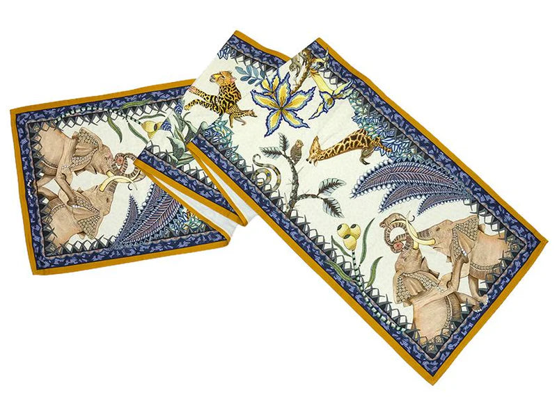 Sabie Forest Table Runner, Tanzanite, 94"X16"