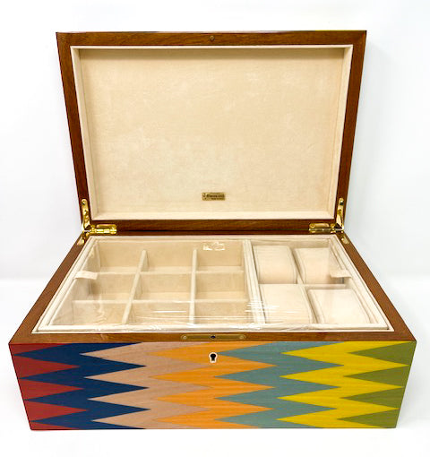 Ercolano Zag Jewelry & Watch Box