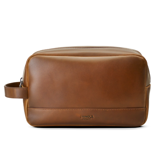 Shinola Travel Kit, Brown
