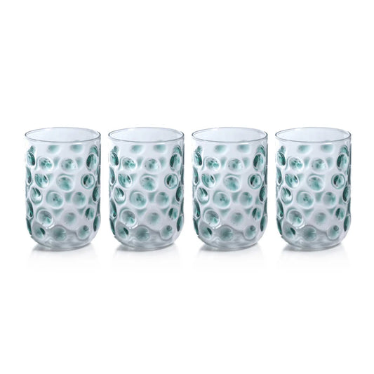 Set of 4 Tumblers, Green