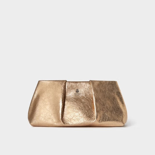 Spritz Clutch - Metallic Gold