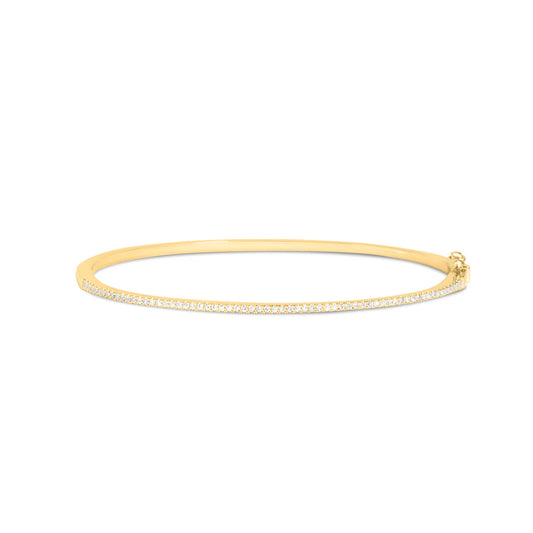 Diamond Bangle, 14KY, D0.33