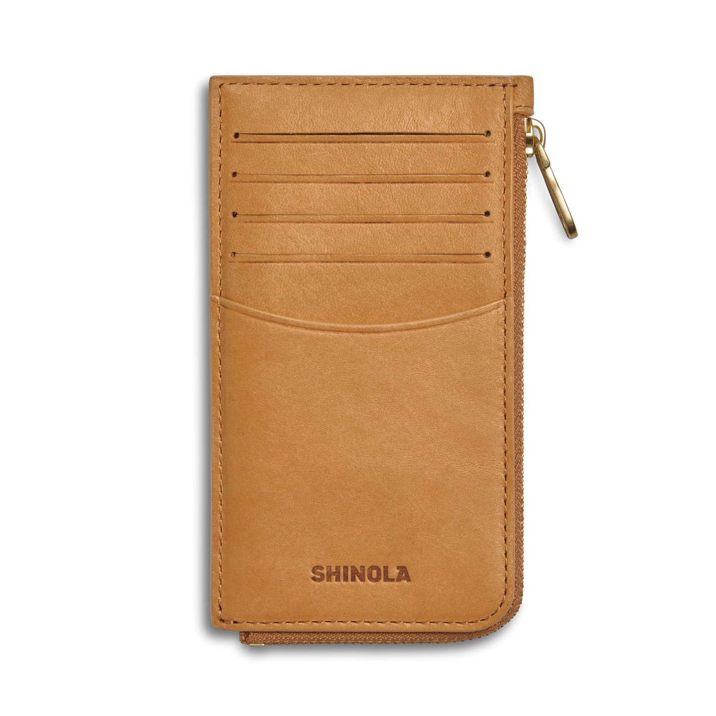 Shinola Birdy Zip Around, Honey