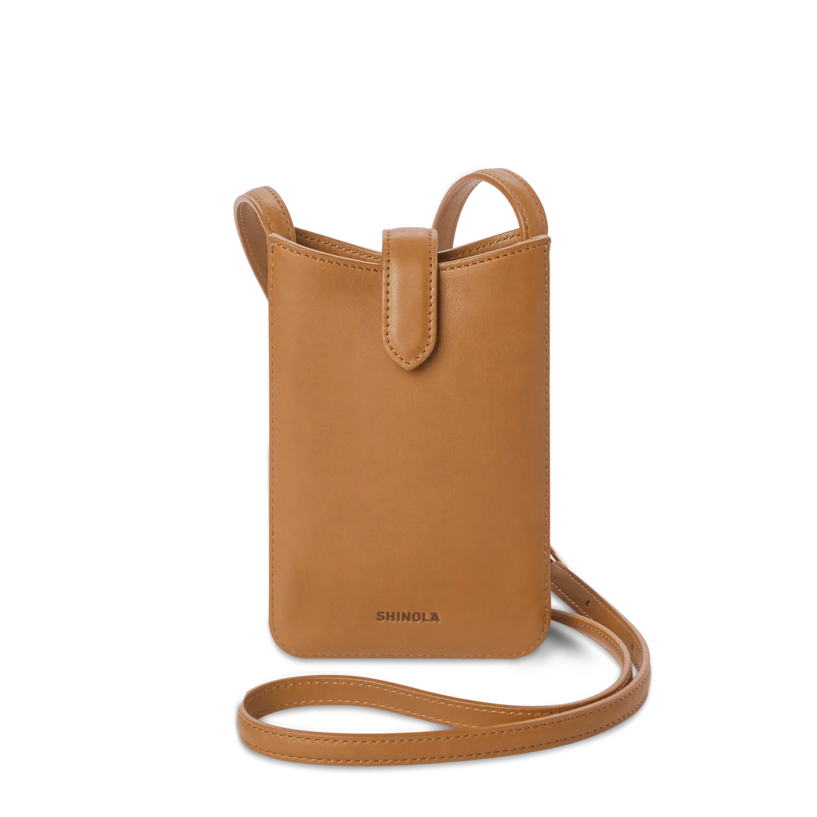 Bixby Phone Crossbody Tan