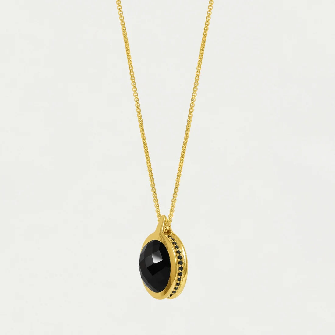 Ipanema Gemstone Pendant - Tiger Eye / Black Onyx