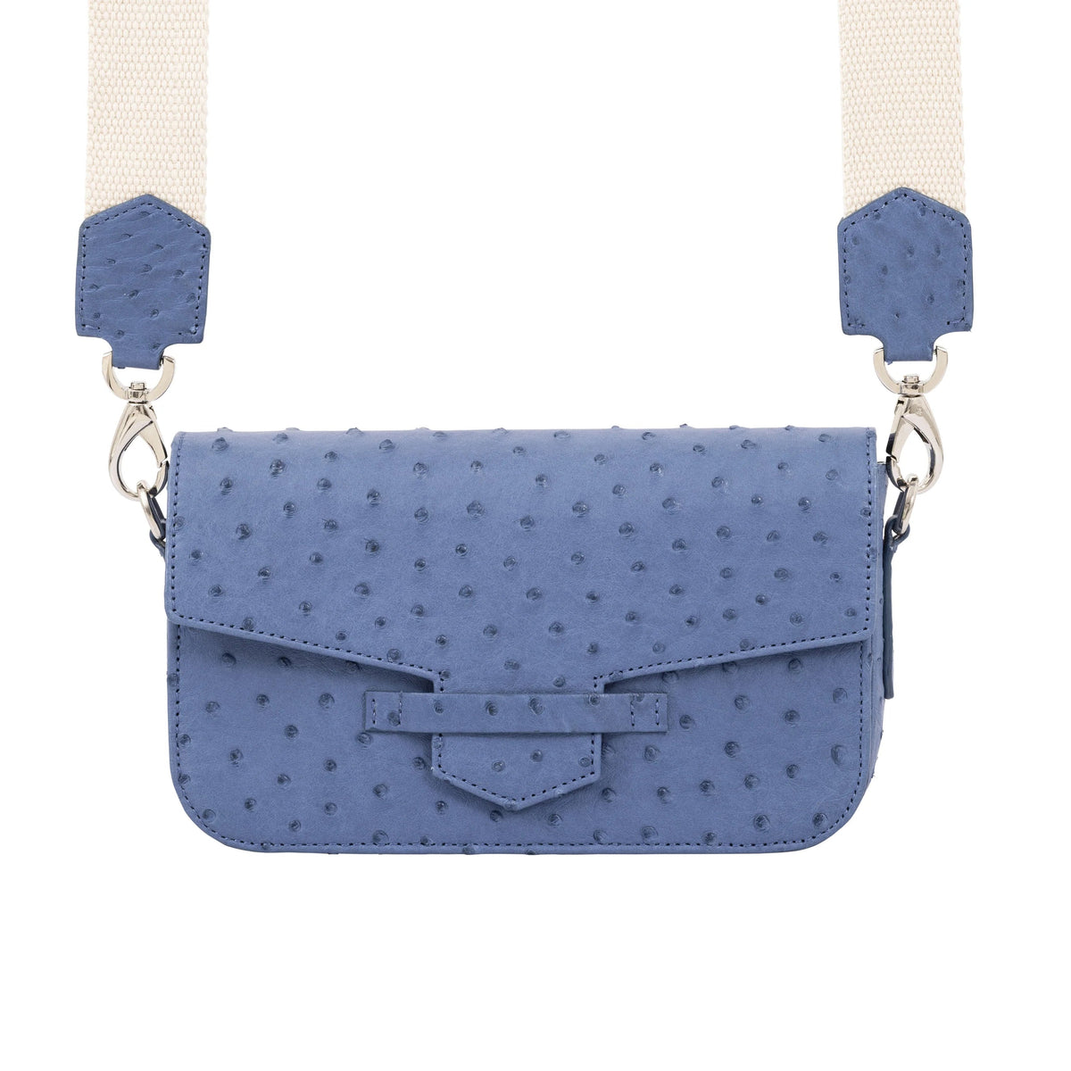Caia Crossbody Ostrich Clemaris