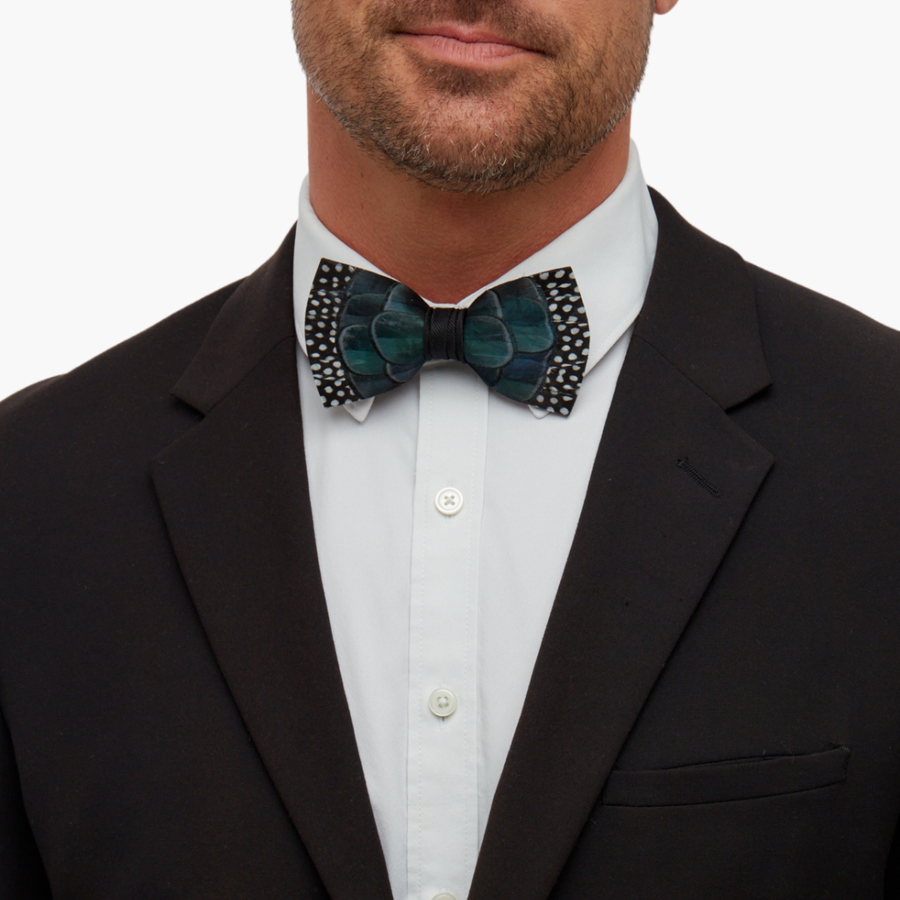 Brackish Green Pond Bow Tie