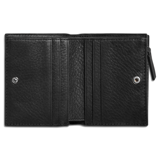 Shinola Coin Bifold, Black
