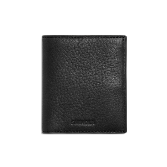 Shinola Coin Bifold, Black