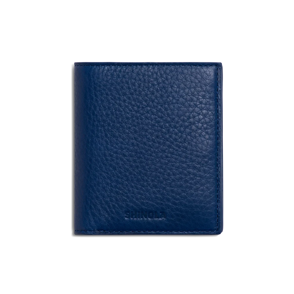 Shinola Coin Bifold, Sapphire