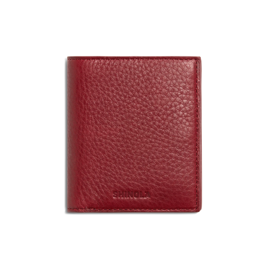 Shinola Coin Bifold, Ruby