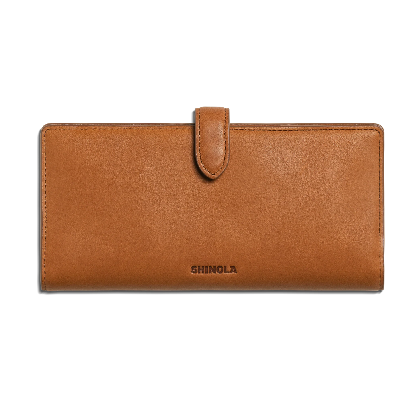 Shinola Continental Wallet, Brown