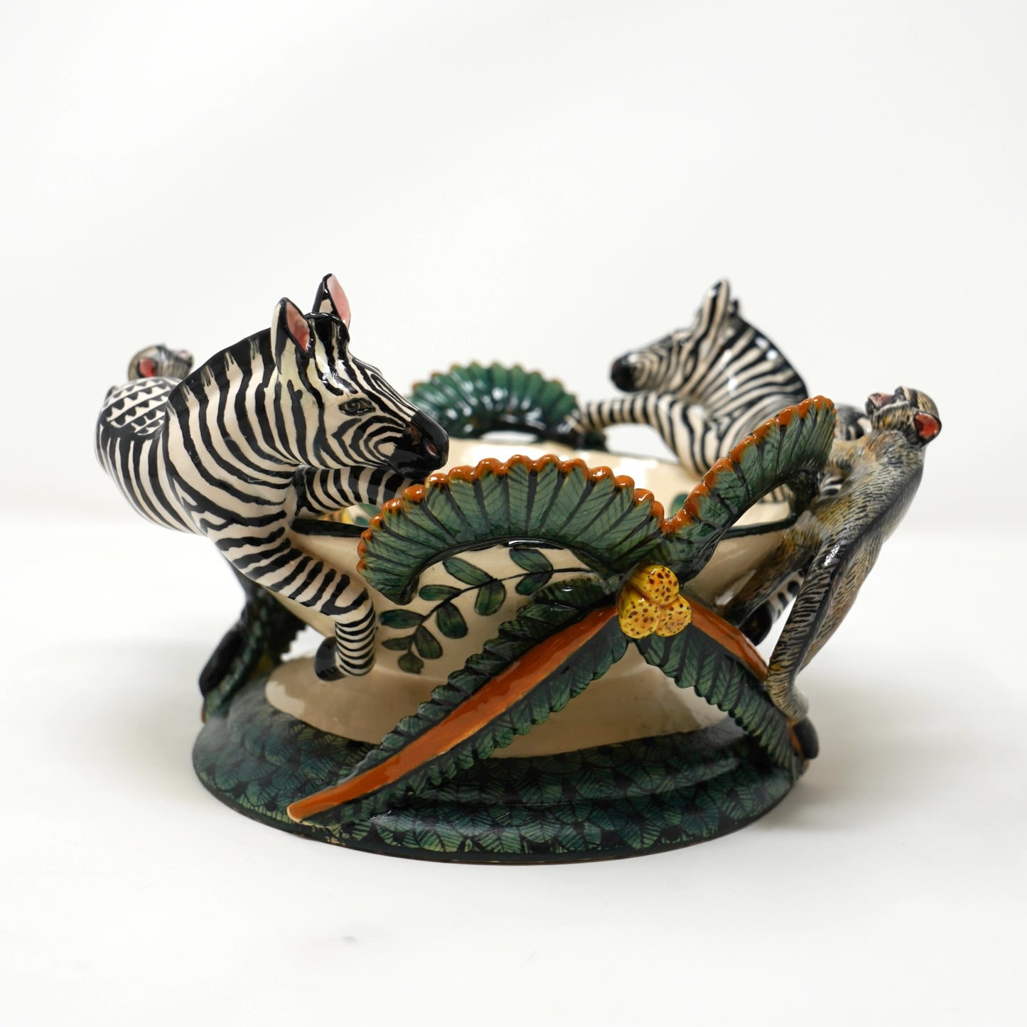 Zebra & Monkey Bowl