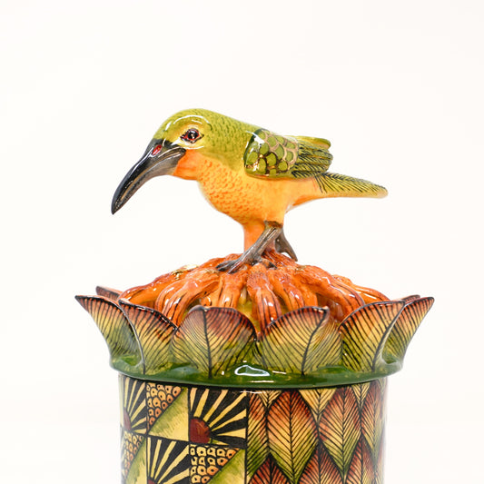 Sunbird Ceramic Canister