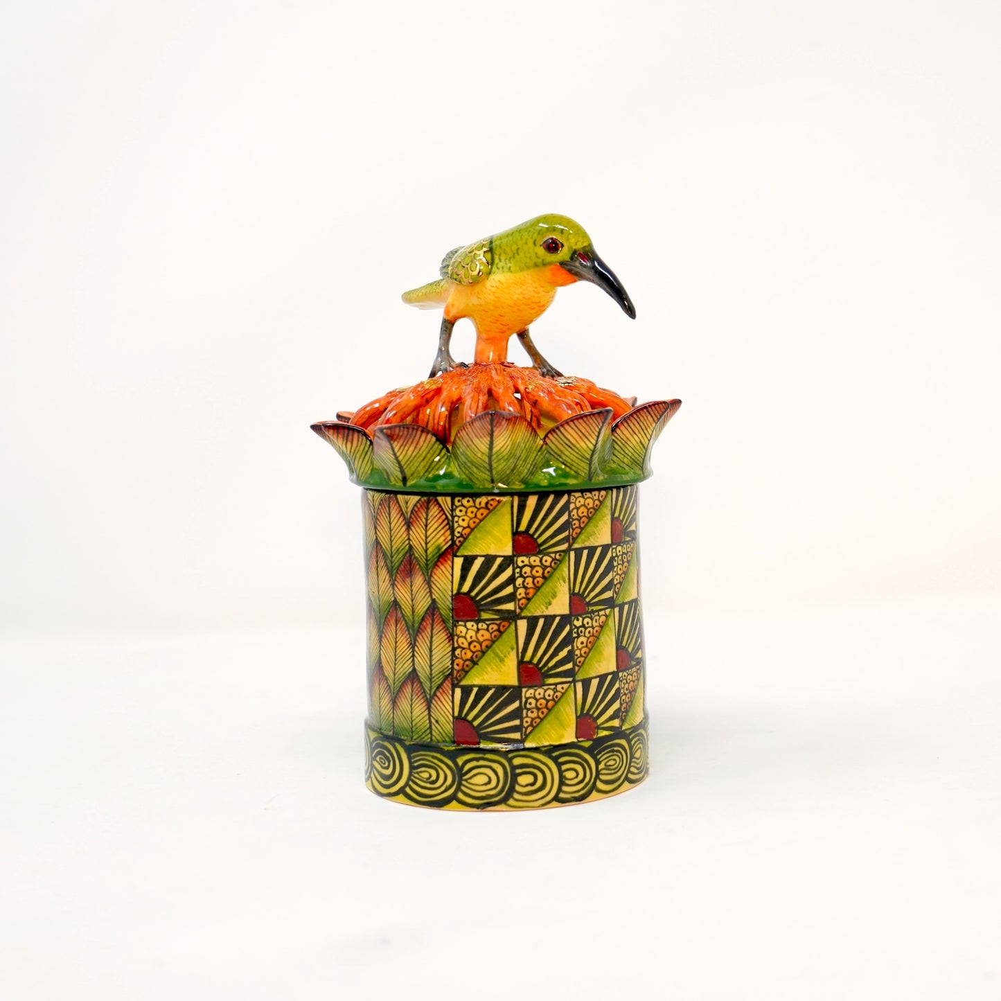 Sunbird Ceramic Canister