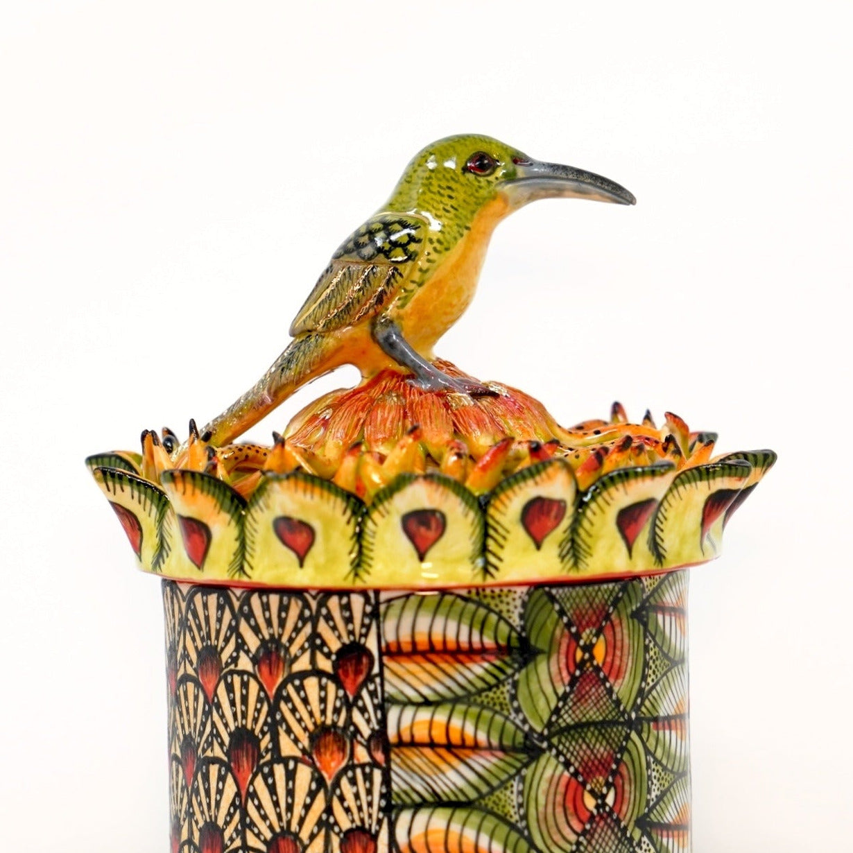 Sunbird Canister, Red Heart