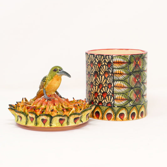 Sunbird Canister, Red Heart