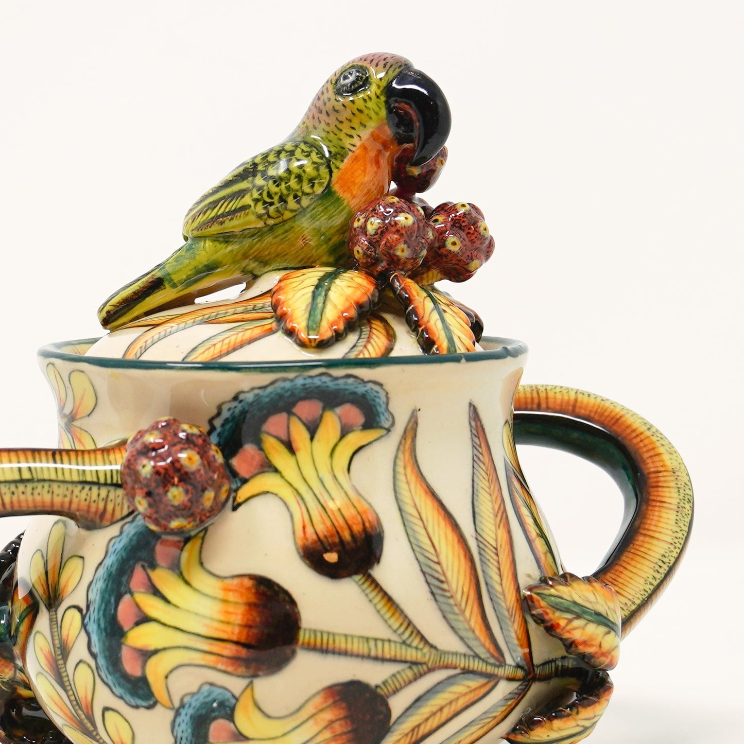 Parrot Sugar Pot