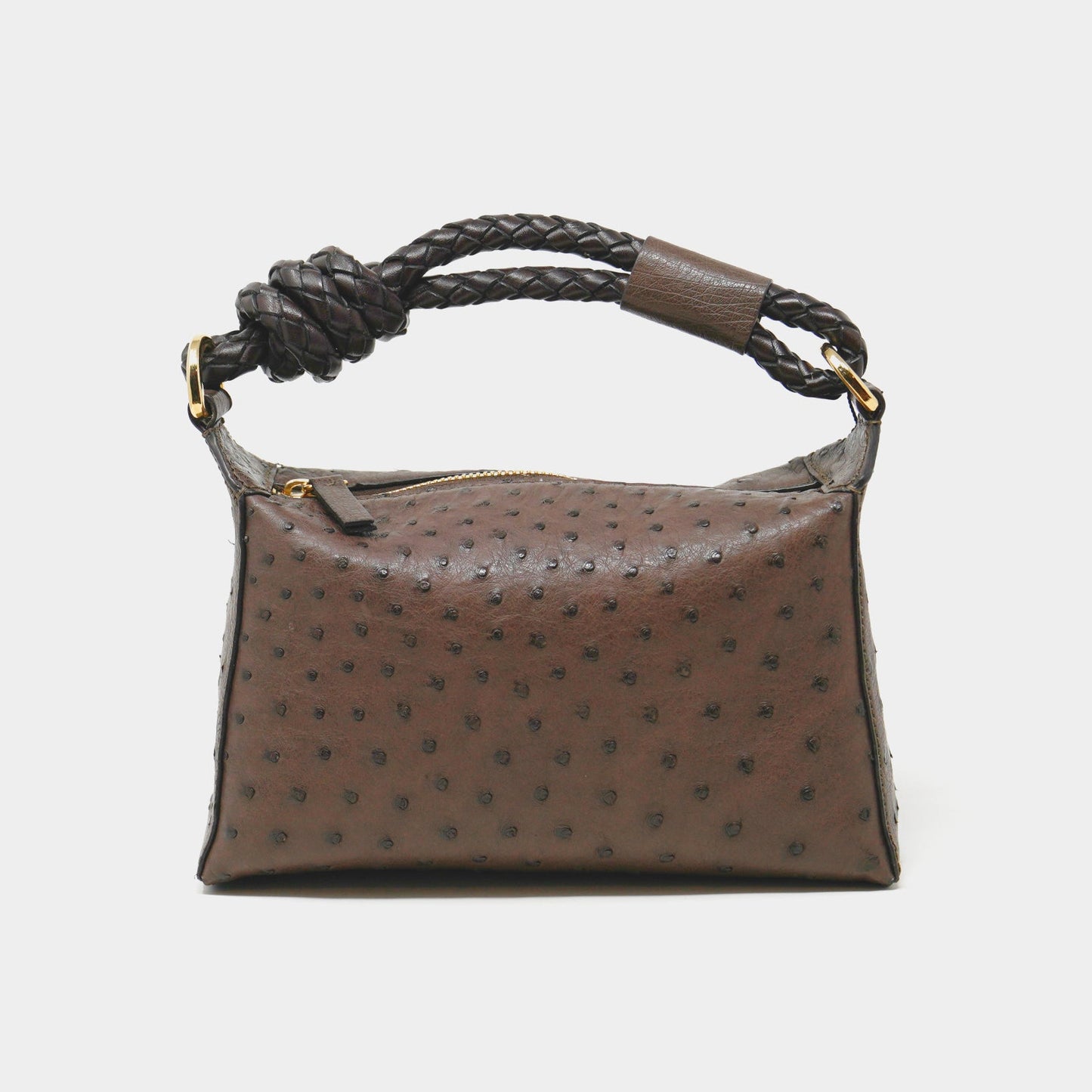 Lola Rope Handle Ostrich Nicotine