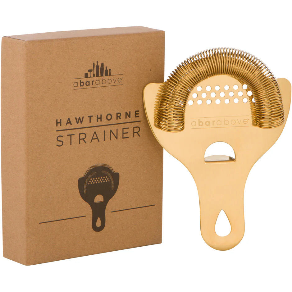 A Bar Above Hawthorne Strainer, Gold