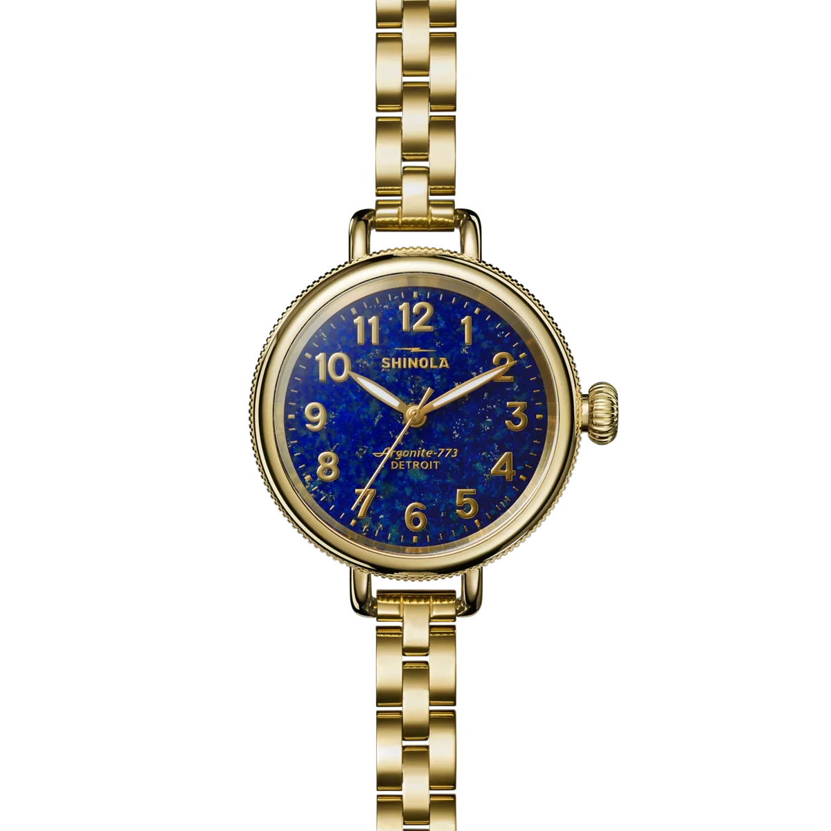 Birdy 3HD 34mm Watch, Lapis, Gold