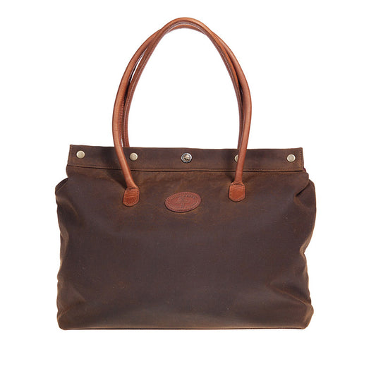 Melvill & Moon Traveller's Tote Bag, Small (Waxed Cotton)