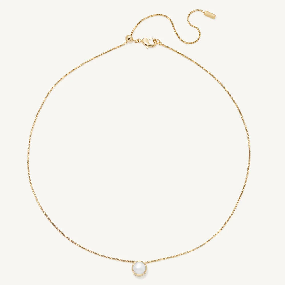 Signature Midi Pendant - Pearl