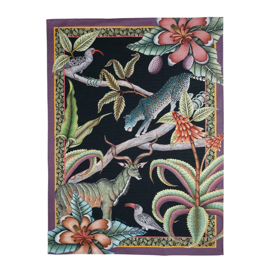 Pangolin Park Tea Towel, Night