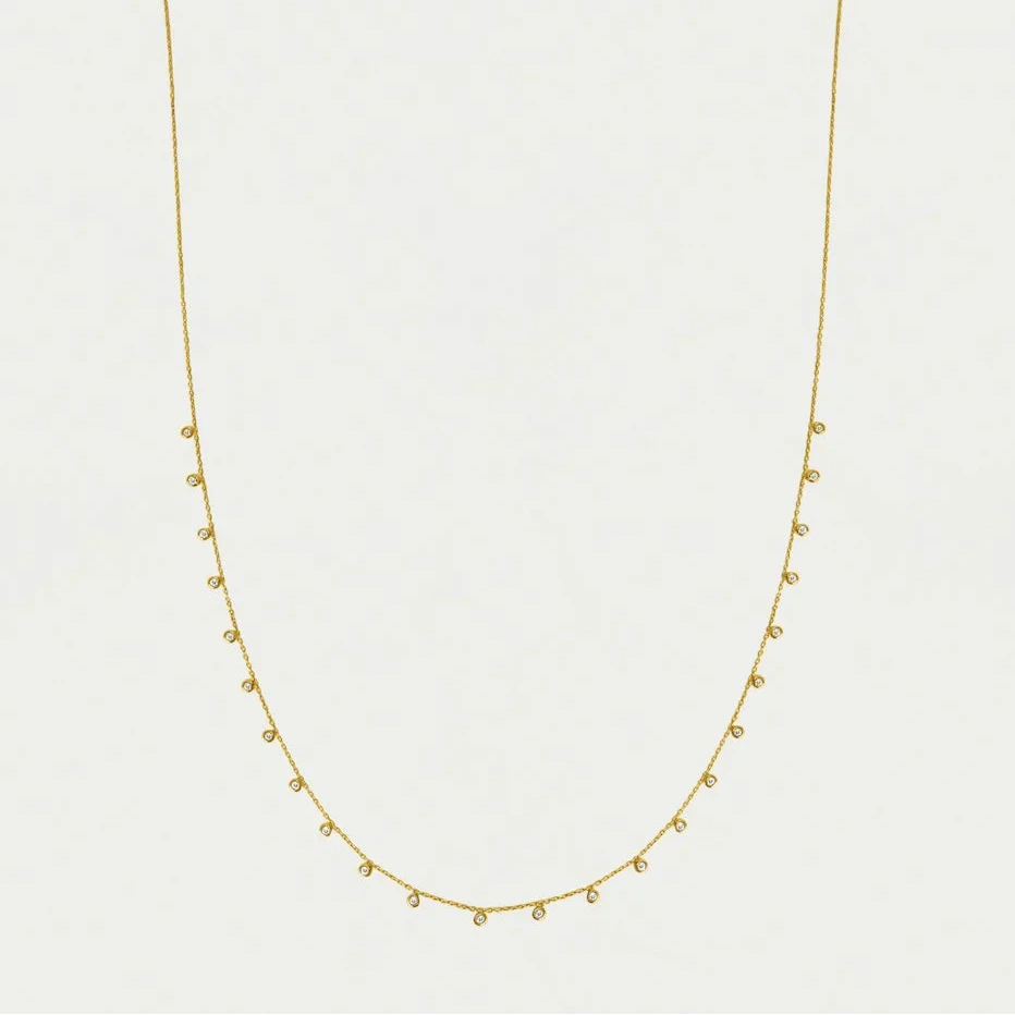Orsay Charm Necklace, Gold