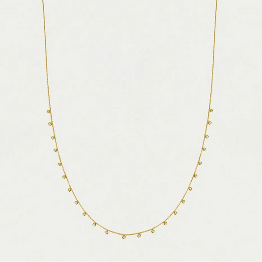 Orsay Charm Necklace, Gold
