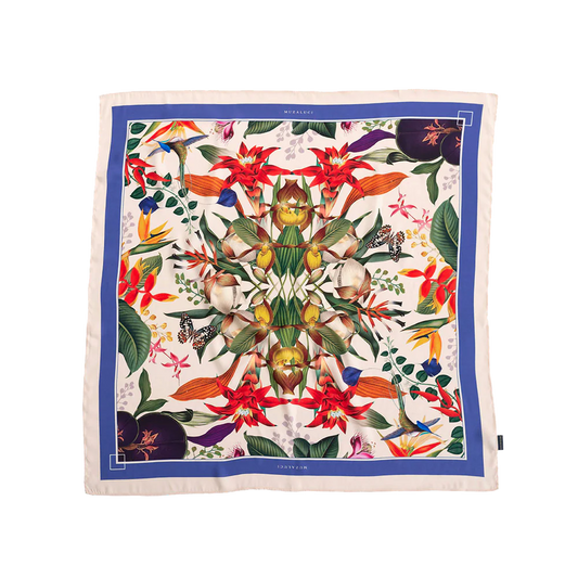 Muzaluci Colombian Flowers 28X28 in
