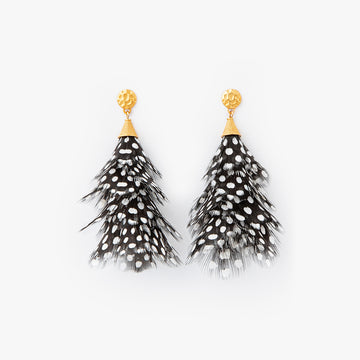 Brackish Claudia Statement Earrings, Gold