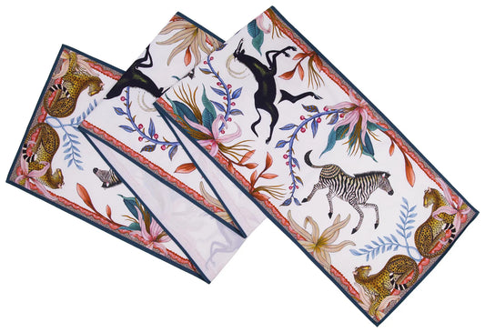 Sable Table Runner - Rose 138"X16"