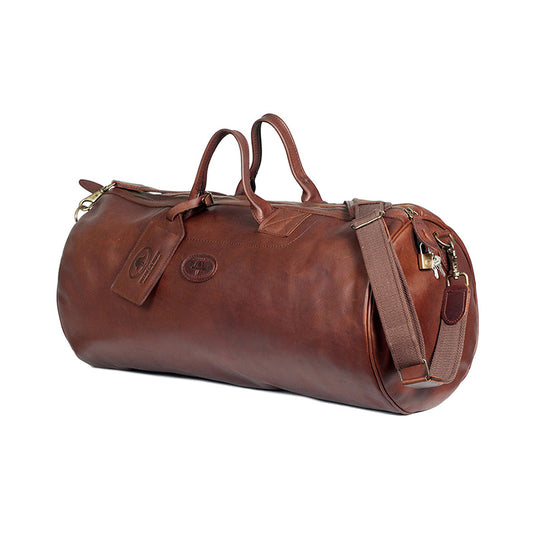 Short Safari Duffel - Leather