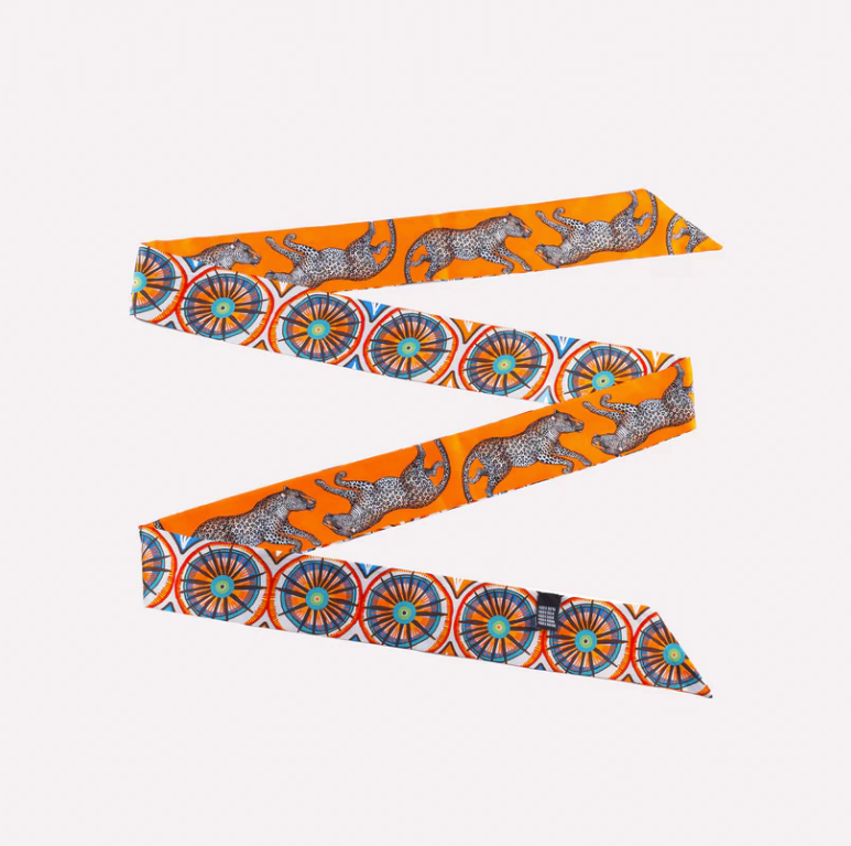 Ardmore Silk Twill - Cat Walk Flame