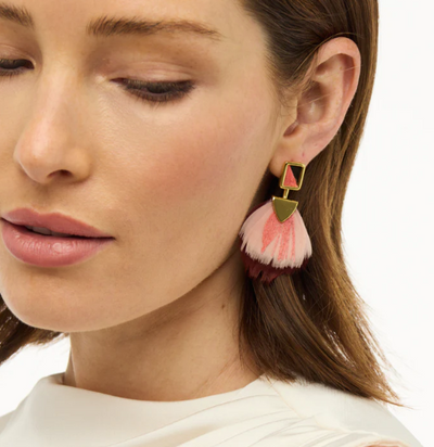 Brackish Megan Bezel Drop Earring