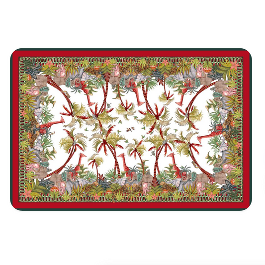Ngala Trading Palm Parade Tablecloth 94"X 63"