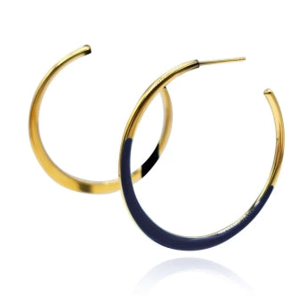 Gold and Black Enamel